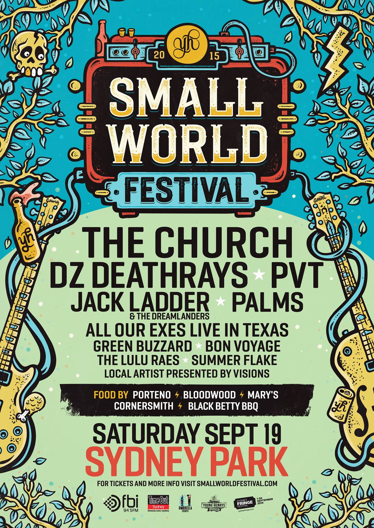 Small World Festival snýr aftur með The Church, DZ Deathrays og fleira