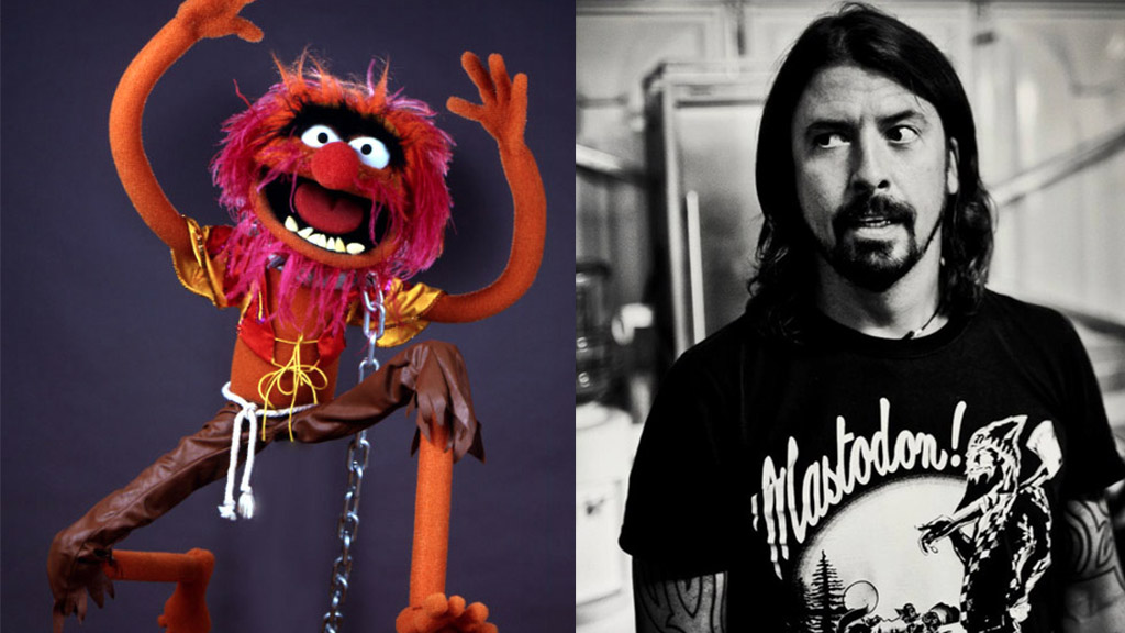 Dave Grohl muppets