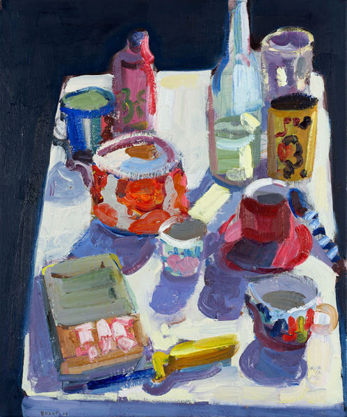 Milk and Sugar, 2016, Oil on Canvas, 61x51cm