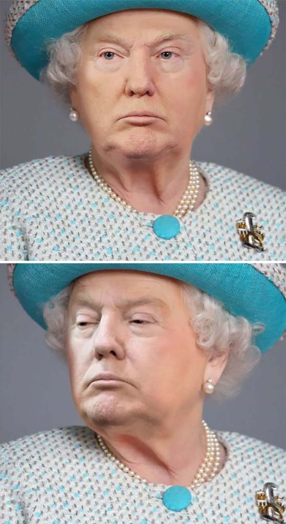 trump queen