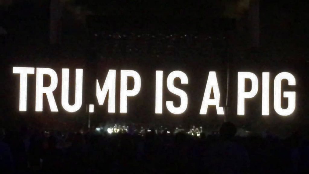 roger waters donald trump pigs