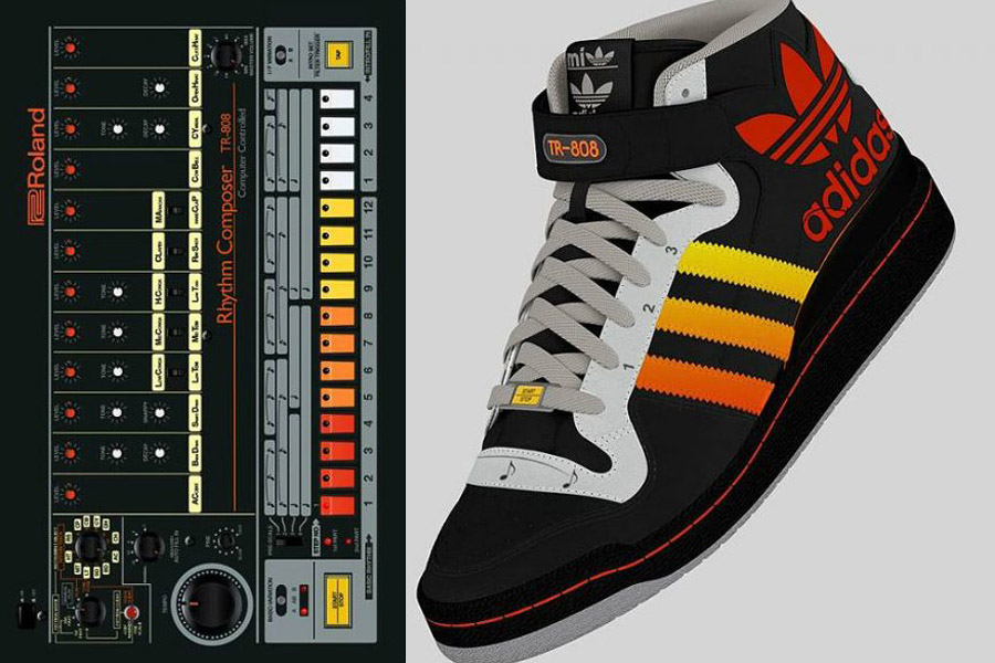 roland tr-808 adidas sneaker