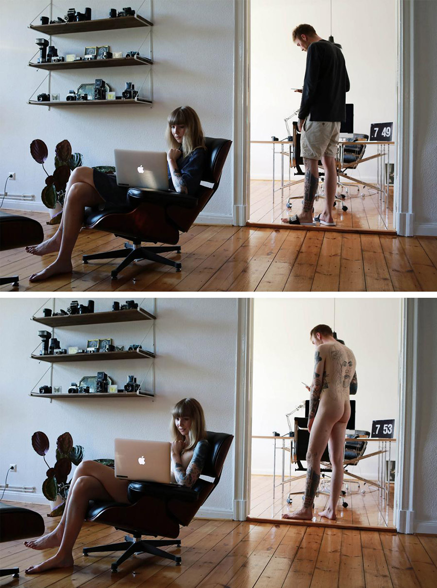 Doing normal things naked - free nude pictures, naked, photos, Sophia Vog.....