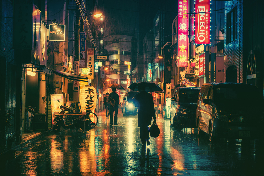 Masashi Wakui S Photos Of Tokyo At Night Are Like A Neon Urban Fairytale