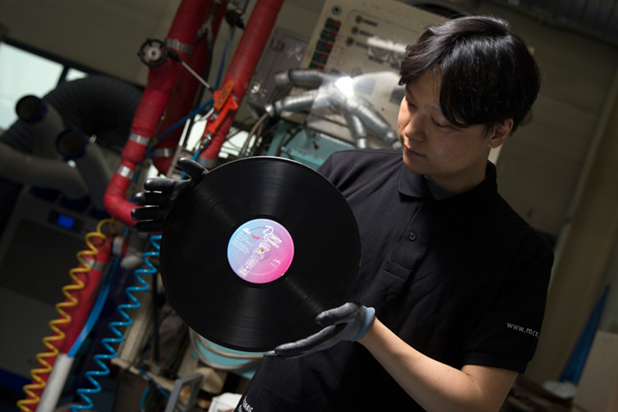 south Korea vinyl pressing