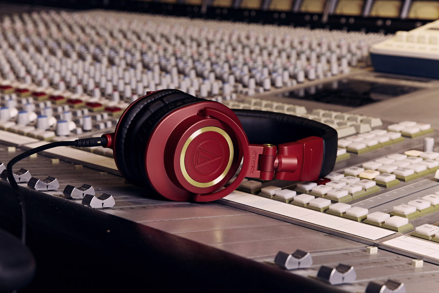 audio technica headphones Limited Edition M50xRD happy mag issue 6 launch