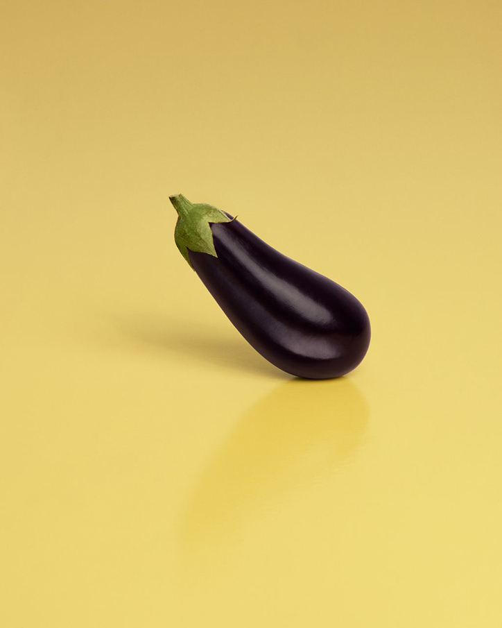 Mathieu Lavanchy The Gourmand emojis photography eggplant emoji
