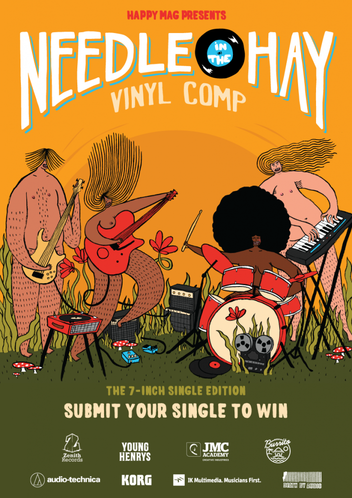 happy mag needle in the hay competition vinyl