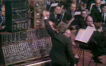 moog synthesizer leonard bernstein