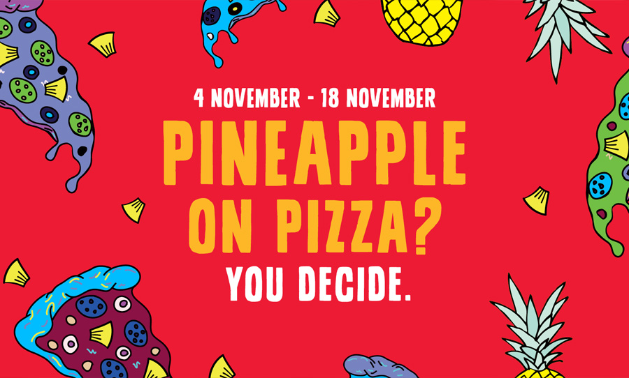 pineapple on pizza the great pineapple debate the bank hotel newtown