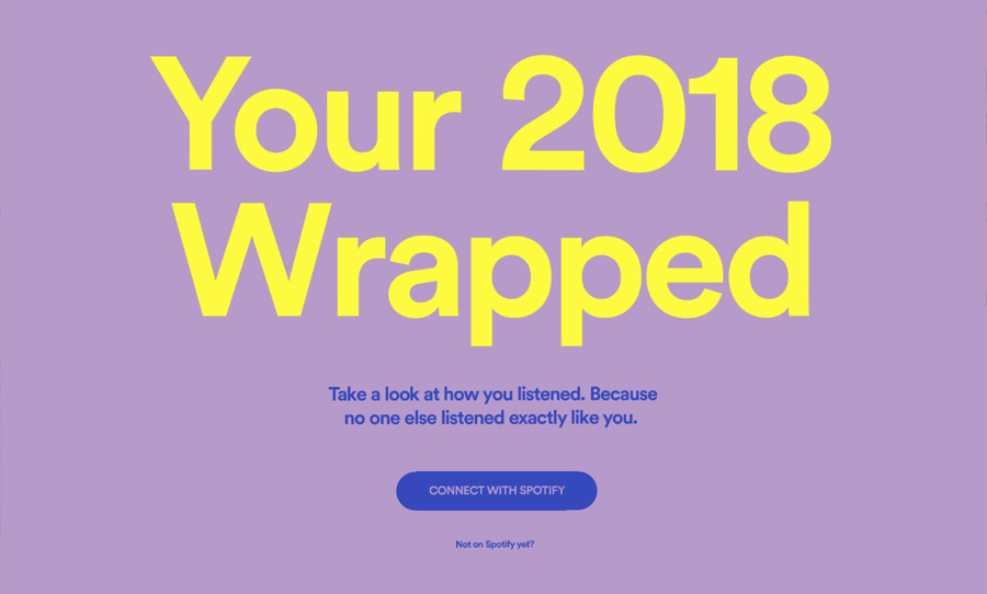 spotify 2018 wrapped