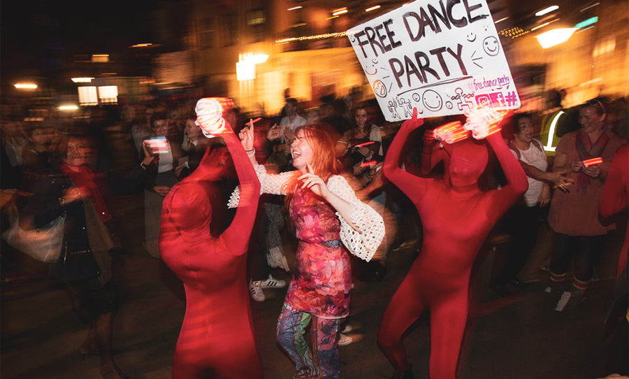Christie Aucamp-Schutte free dance party sydney interview