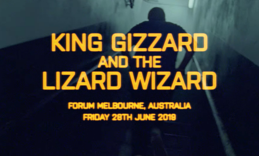 king gizzard & The lizard wizard live at the forum, melbourne