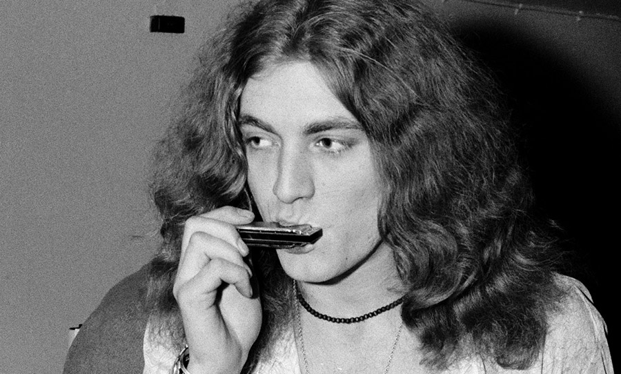 Robert Plant with Harmonica