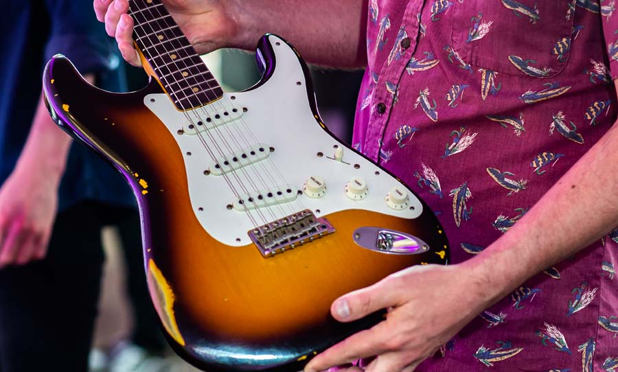 Sunburst Fender Stratocaster