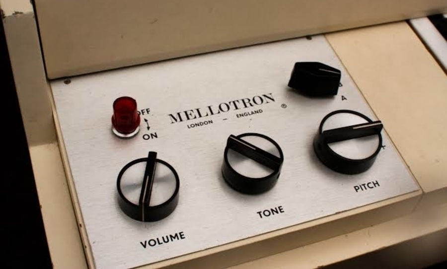 mellotron control panel