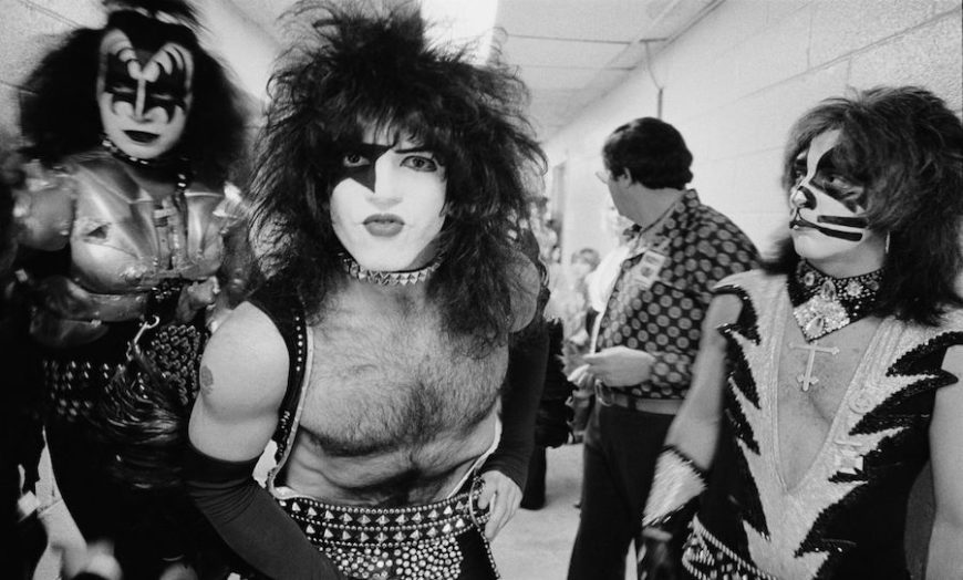 Watch bizarre footage of KISS playing 