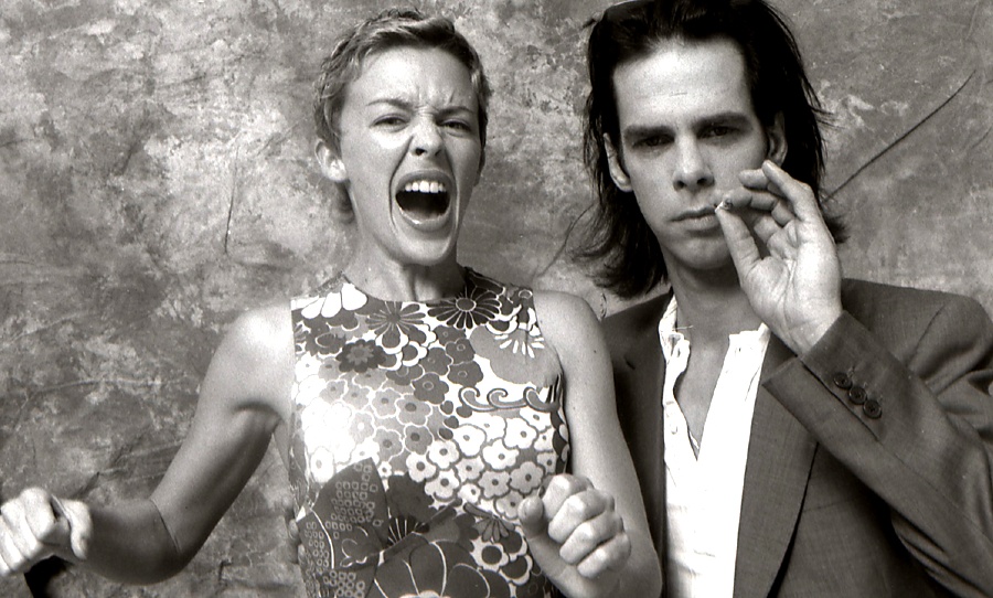 Nick Cave and Kylie Minogue