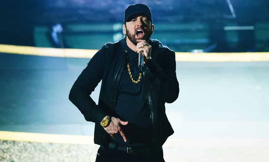 Eminem at the 2020 Oscars