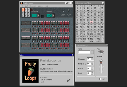 fruity loops 10 change beat meter