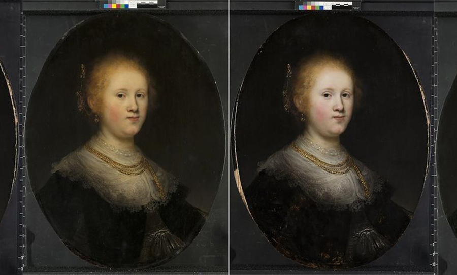 Rembrandt's Portrait of a Young Woman
