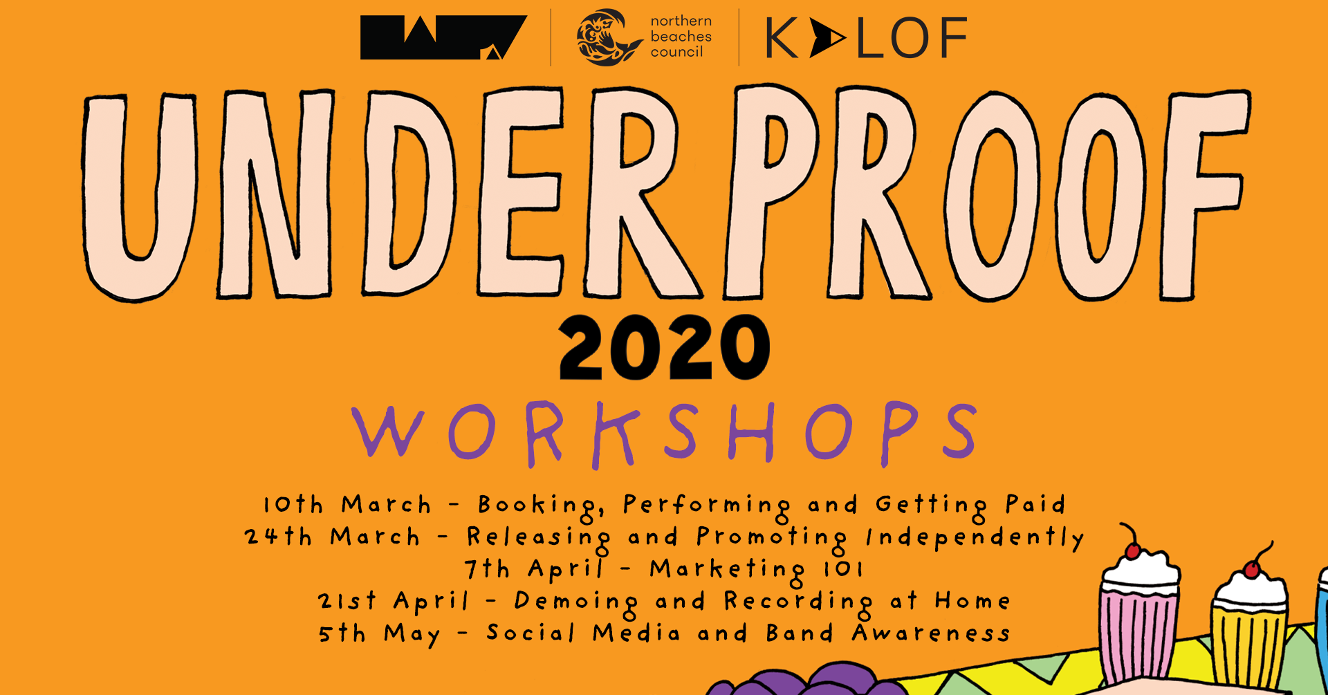 Underproof 2020 workshops