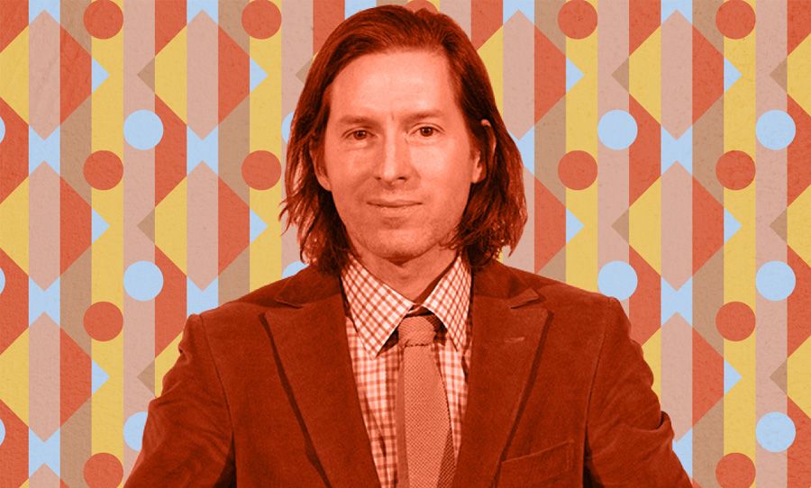 Photo: Wes Anderson photo by NurPhoto. Graphic by Martine Ehrhart