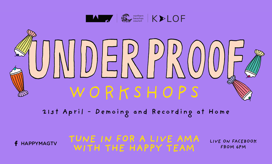 Underproof Workshop: Demoing and Recording at Home