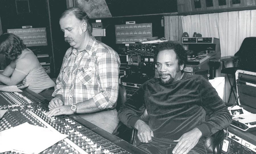 Quincy Jones and Bruce Swedien