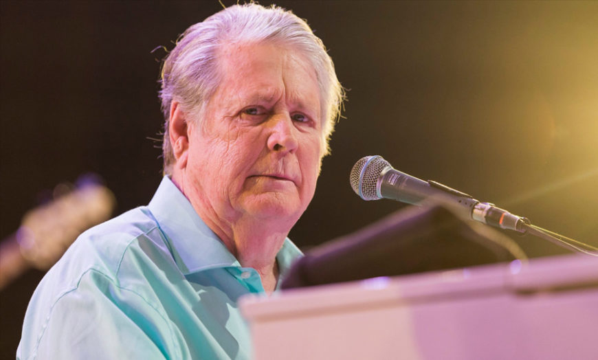 “We’re all in this together” Brian Wilson gives a stirring athome