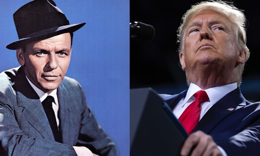 Donald Trump Frank Sinatra 100