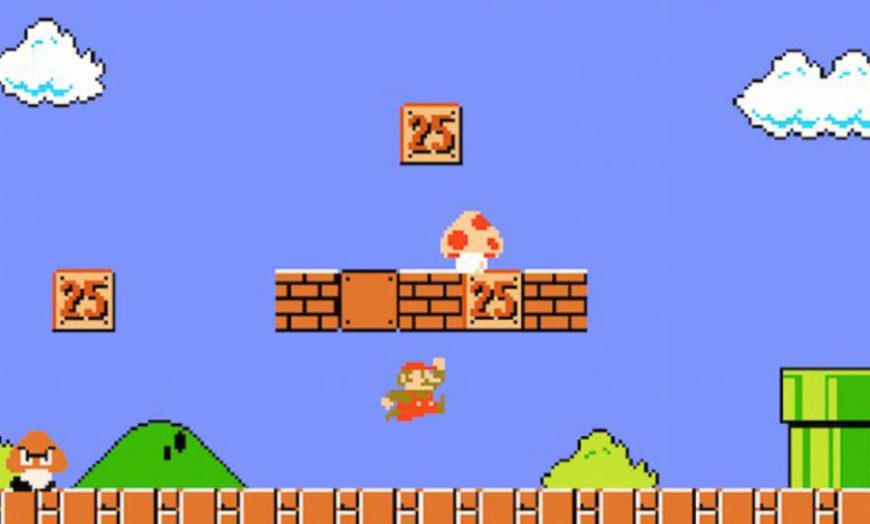 A vintage Super Mario Bros. video game just sold for $114,000