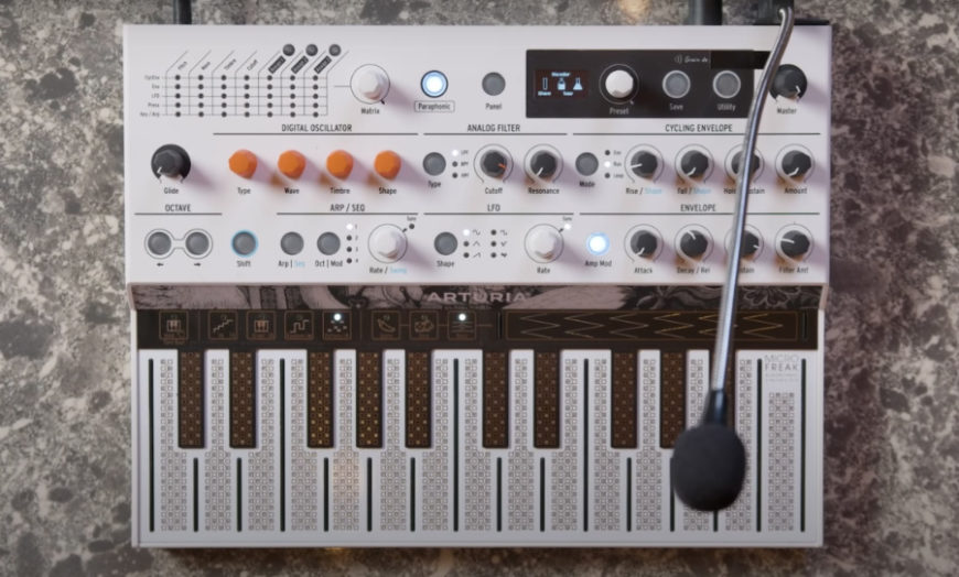Arturia has updated the MicroFreak synth with a Vocoder Edition