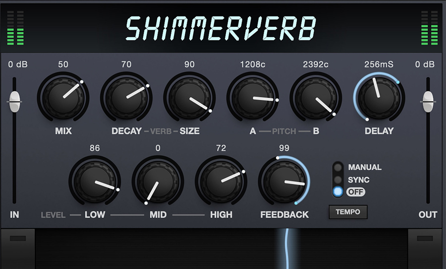 Shimmerverb plugin