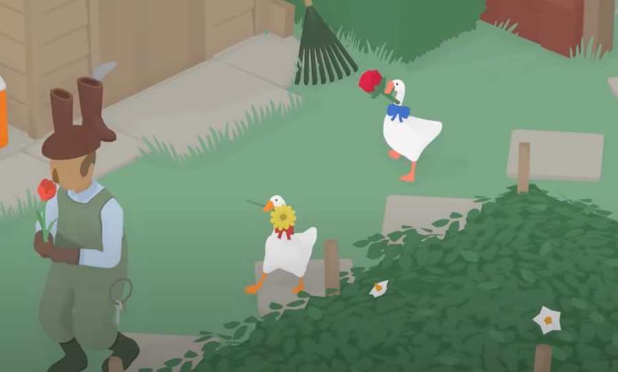 Untitled Goose Game comes to Steam in September with a two-player co-op  mode