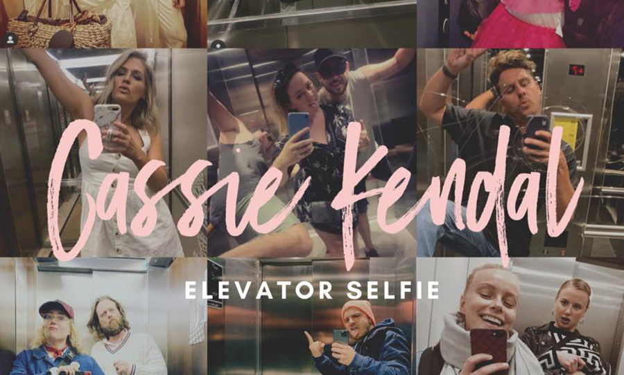 cassie kendal elevator selfie