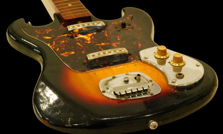 Jimi Hendrix, guitar, Japanese, Auction, 1962