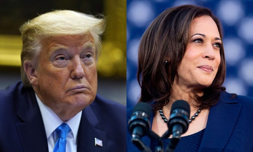 Of Course, Trump Is Already Taking Aim At Kamala Harris. But He's Not 