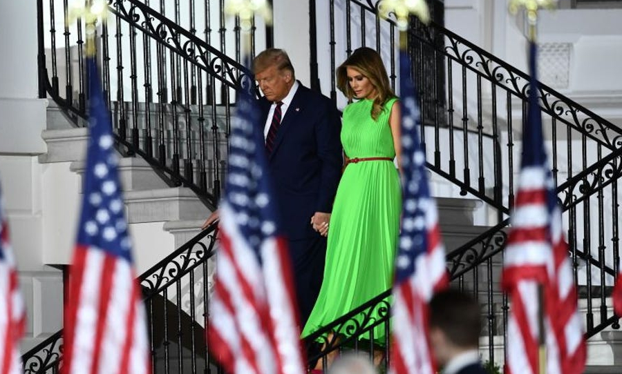 trump, political, green screen dress, meme