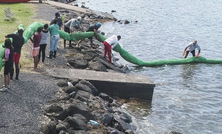 Mauritian Locals Are Cutting Off Their Own Hair To Help Absorb The Oil 