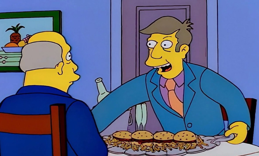 iconic recipes from the simpsons steamed hams