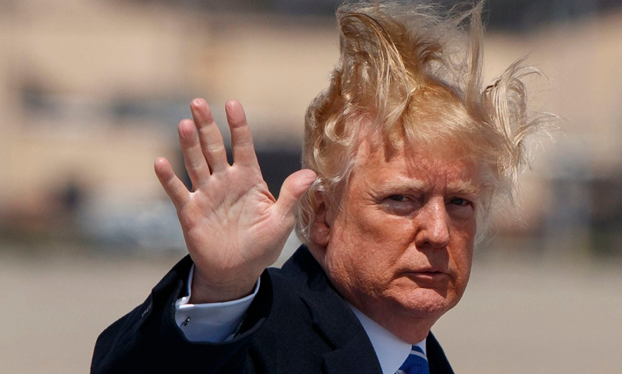 donald trump wants more water pressure for his hair