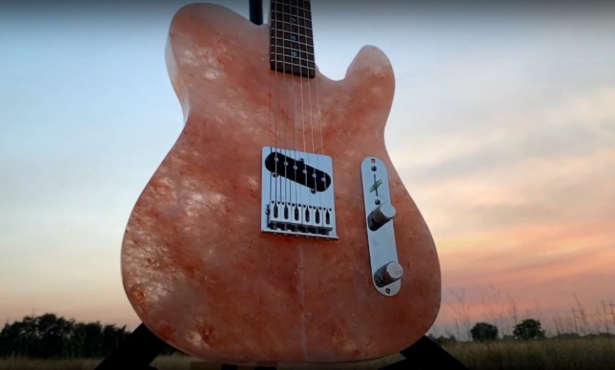 Burls Art Salt guitar