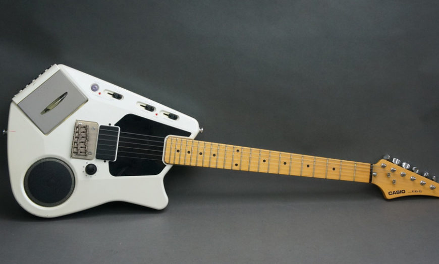 Meet the CASIO EG-5: an absolutely bonkers guitar with a built-in 