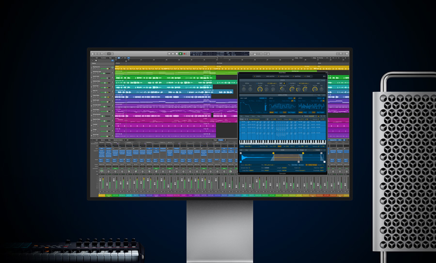Logic Pro music production software