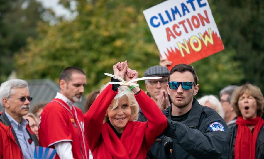 Climate change, Jane Fonda