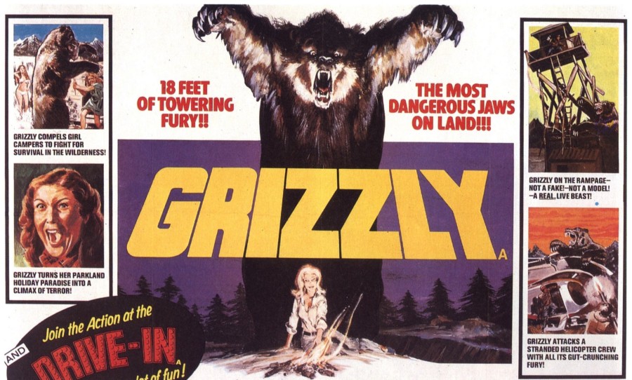 grizzly, grizzly 2, george clooney, laura dern, charlie sheen