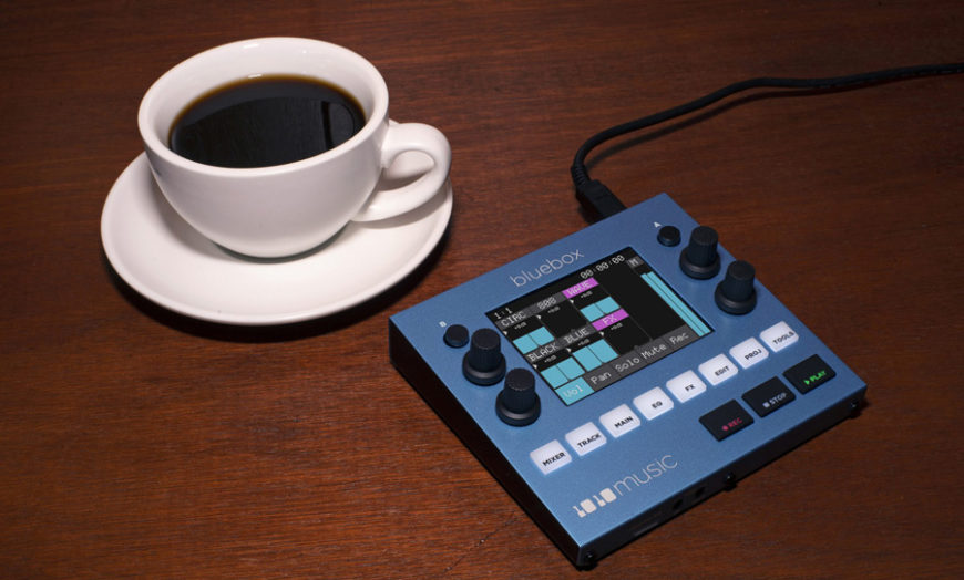 1010music Bluebox coffee