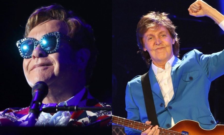 Elton John & McCartney