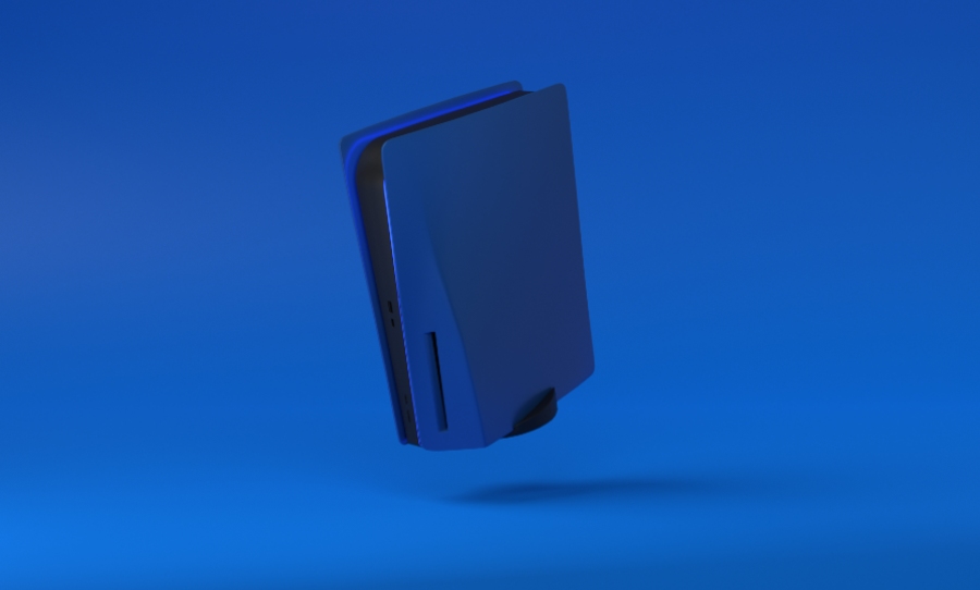 PS5 Plate Blue